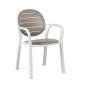 Conjunto de jardín comedor Alloro 8 Extensible de Nardi
