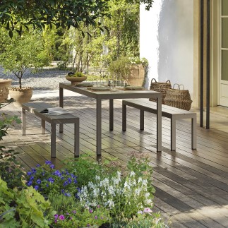Conjunto de Jardin comedor Rio Bench de Nardi