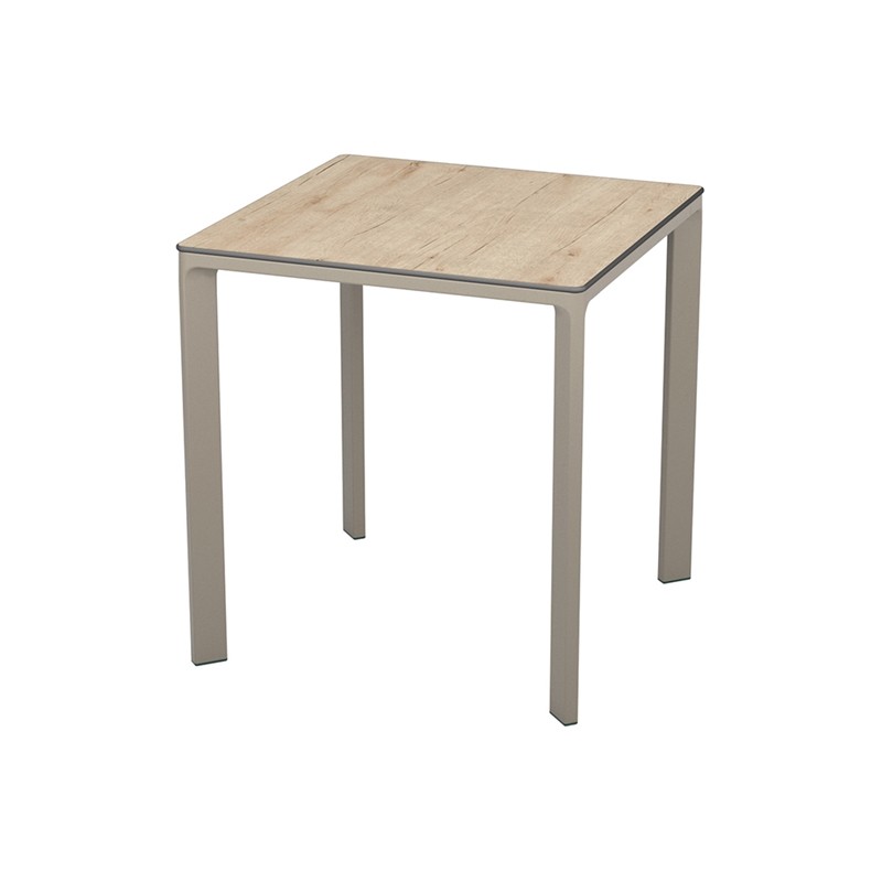 Mesa Aluminio Apilable 70 x 70 Mesa Aluminio Apilable 70 x 70