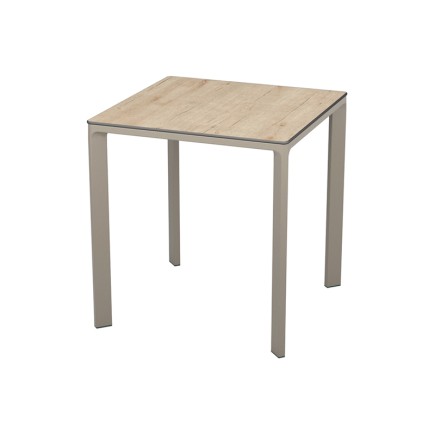 Mesa Aluminio Apilable 70 x 70