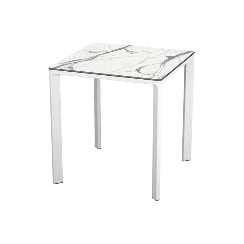 Mesa Aluminio Apilable 80 x 80 Mesa Aluminio Apilable 80 x 80