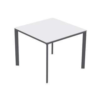 Mesa Aluminio Apilable 90 x 90