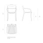 SILLON MADISON LAMAS DE VONDOM PACK-4 Unidades