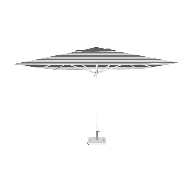 parasol 350 x 350 aluminio hosteleria