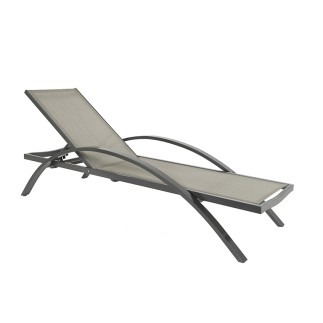 Tumbona de aluminio Comfort de RESOL