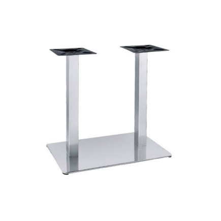 base doble acero Inoxidable
