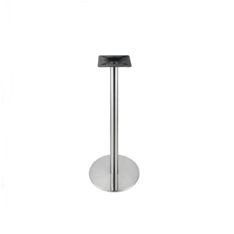 BASE REDONDA ALTA INOX