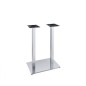BASE RECTANGULAR DOBLE ALTA INOX