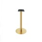 BASE REDONDA ALTA ORO INOX