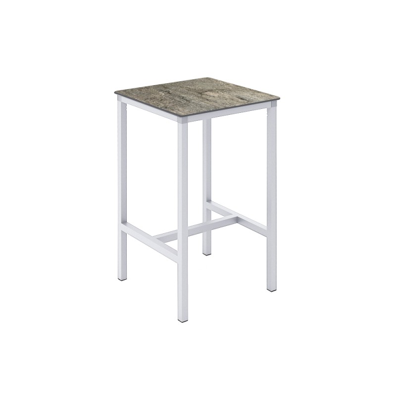 Mesa alta Aluminio 70 x 70