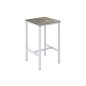 Mesa alta Aluminio 70 x 70