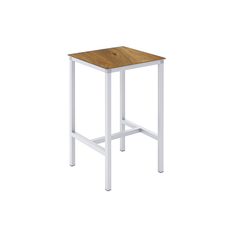 Mesa alta Aluminio 70 x 70